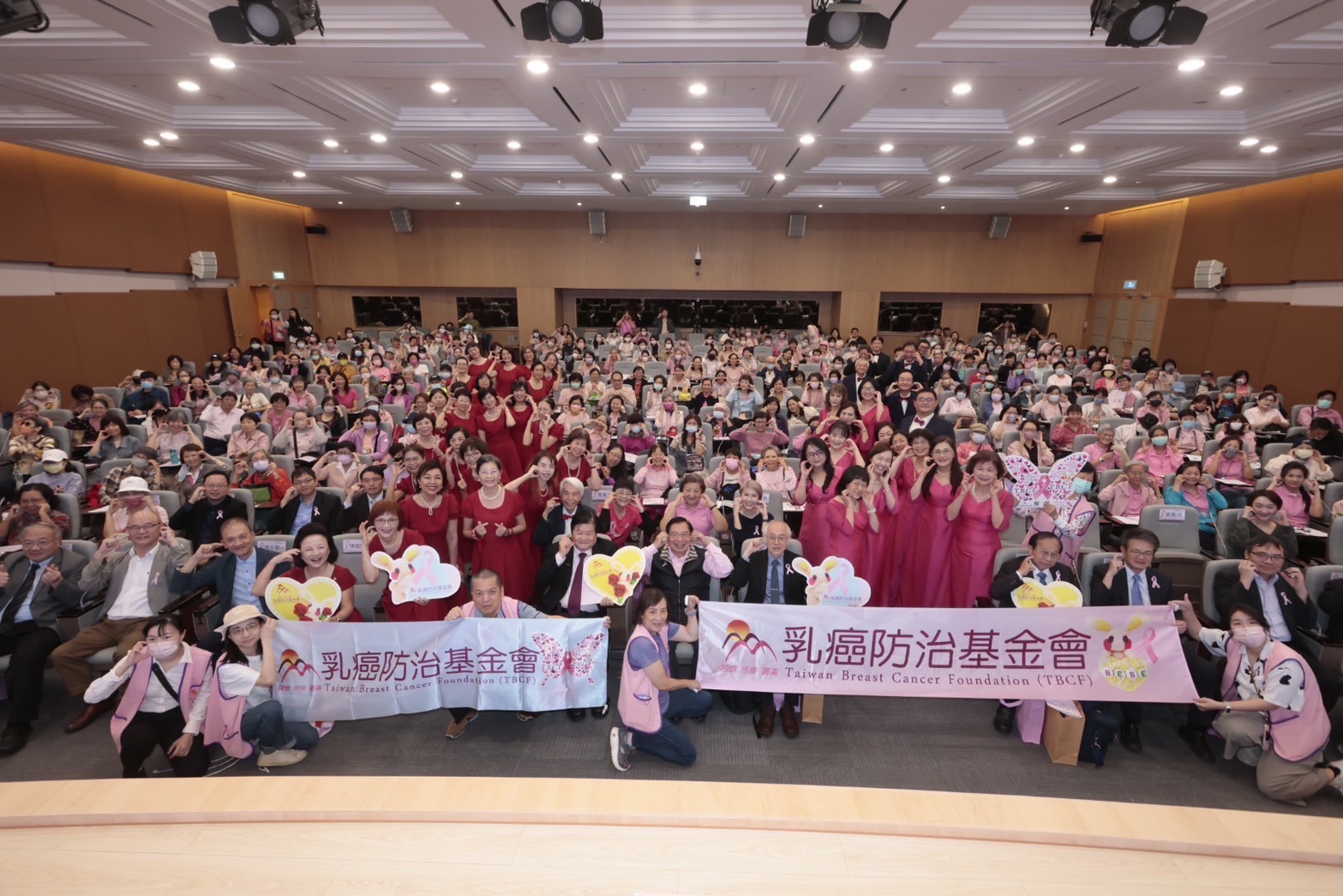 Supporting Pink Ribbon Month with the Taiwan Breast Cancer Foundation
